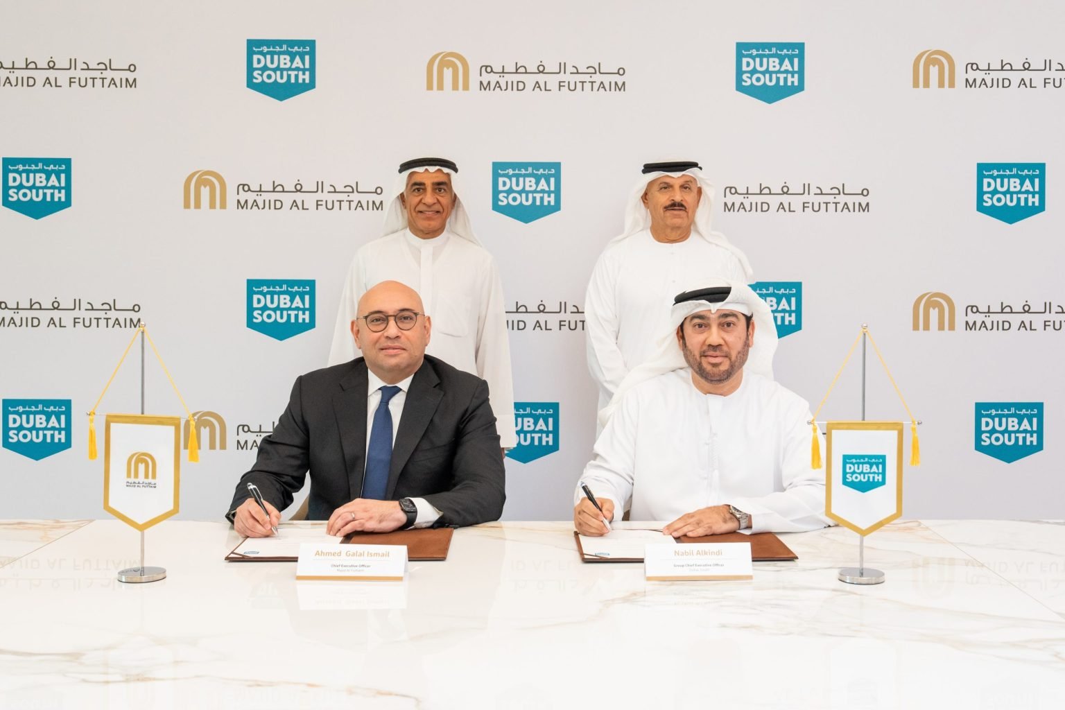 Dubai South and Majid Al Futtaim signing ceremony for AED 62 billion master community