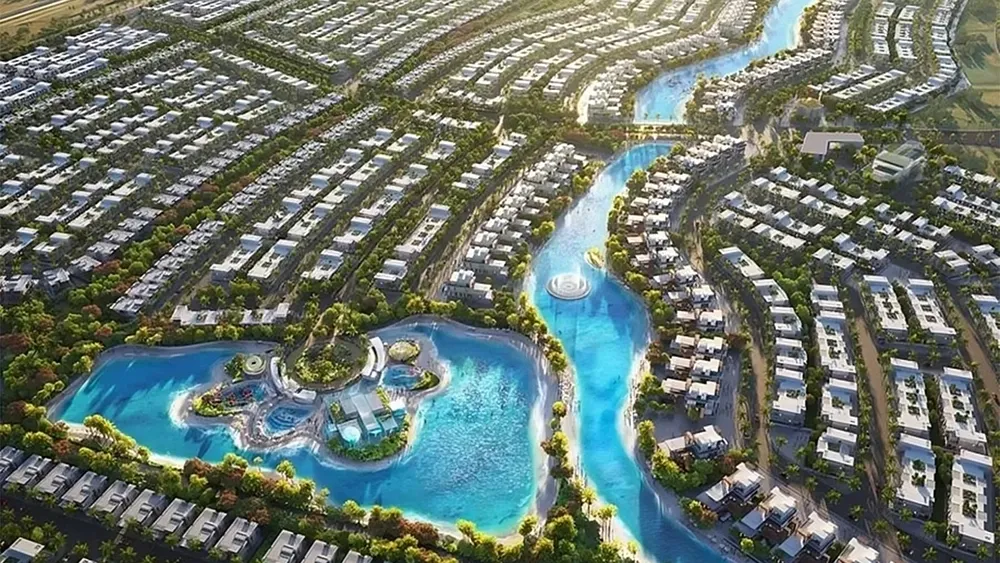 Damac Islands Dubai resort-style waterfront community in Dubailand
