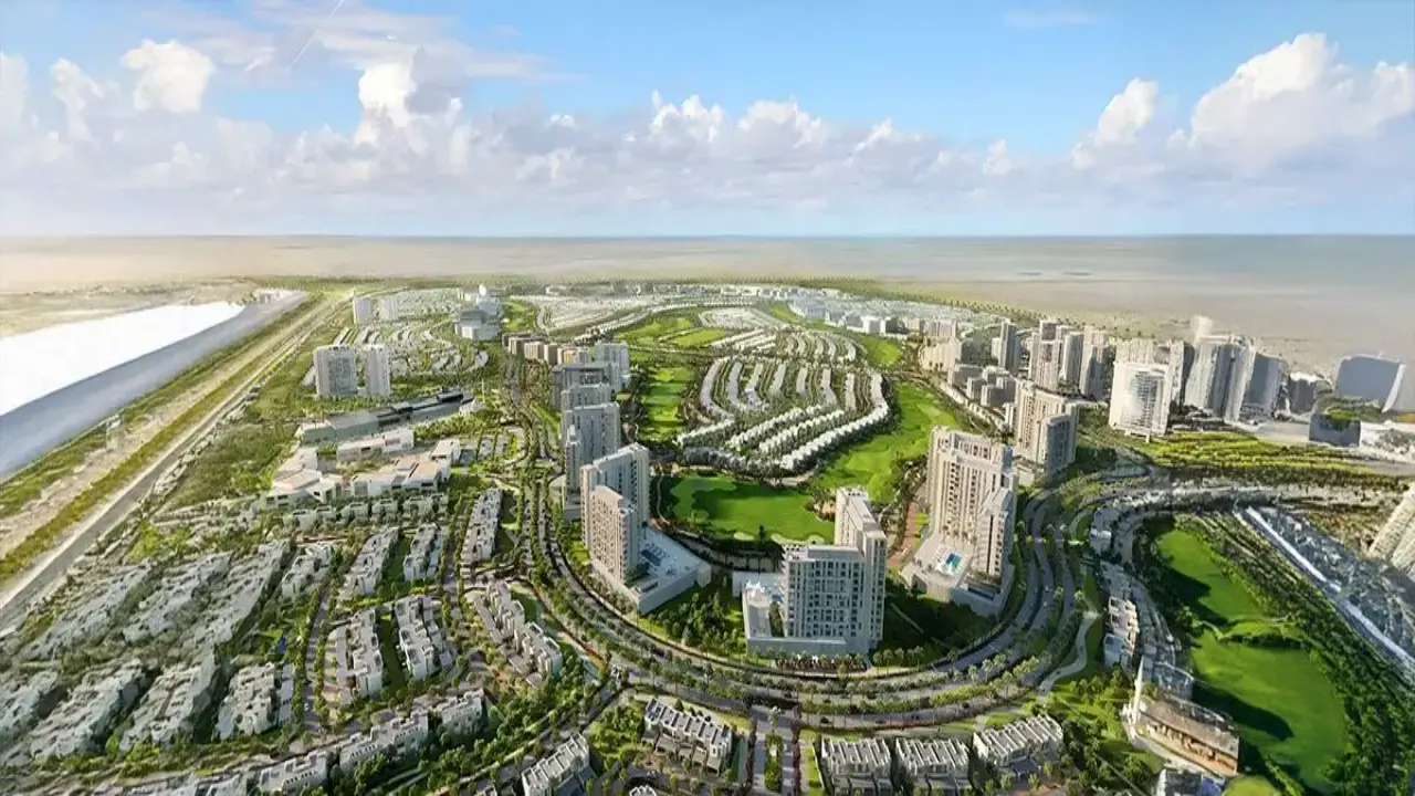 Dubai South real estate investment, master-planned district around Al Maktoum International Airport