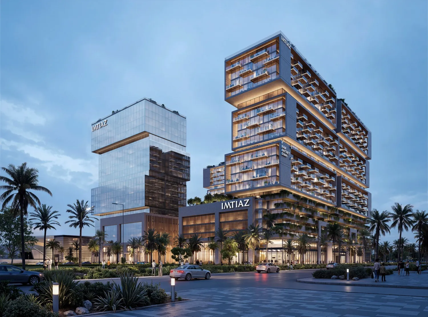 RAW District Phase 2 by Imtiaz exterior on Sheikh Zayed Road, Downtown Jebel Ali, Dubai