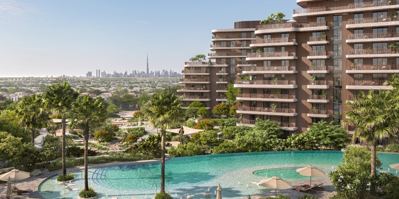 The Wilds apartments by Aldar, low-rise residences