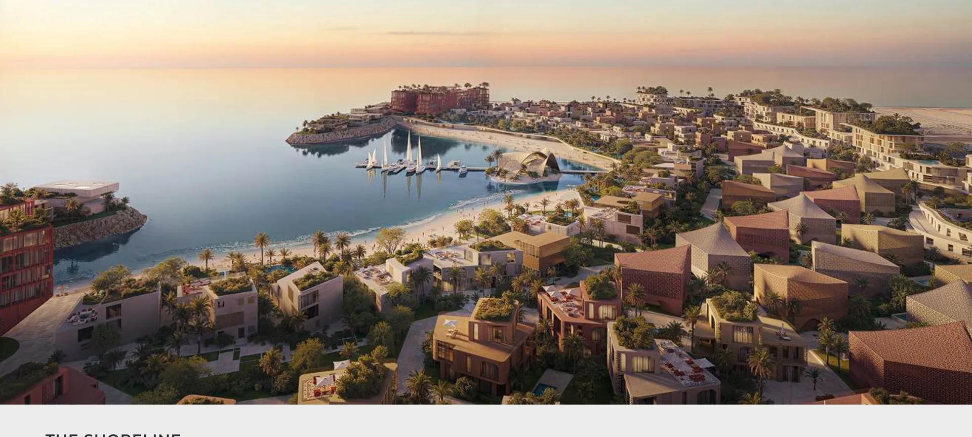 Mira Coral Bay waterfront masterplan in Ras Al Khaimah