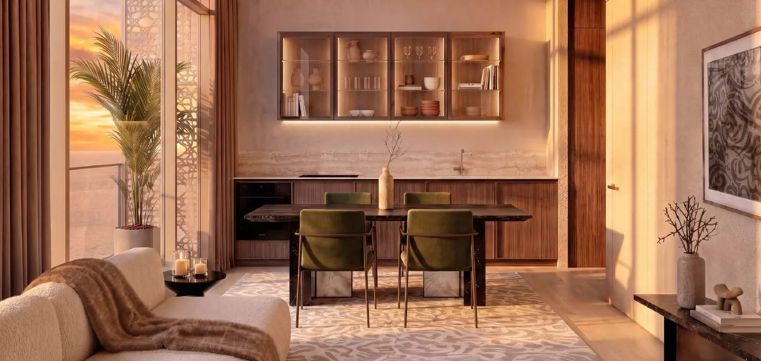 John Richmond Residences, Mira Coral Bay - Prices & Review Kitchen and dining