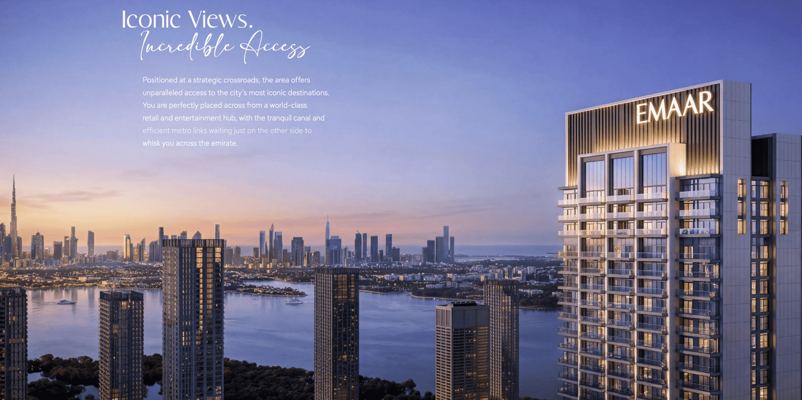 Dubai Creek Harbour masterplan, Emaar waterfront community walkthrough