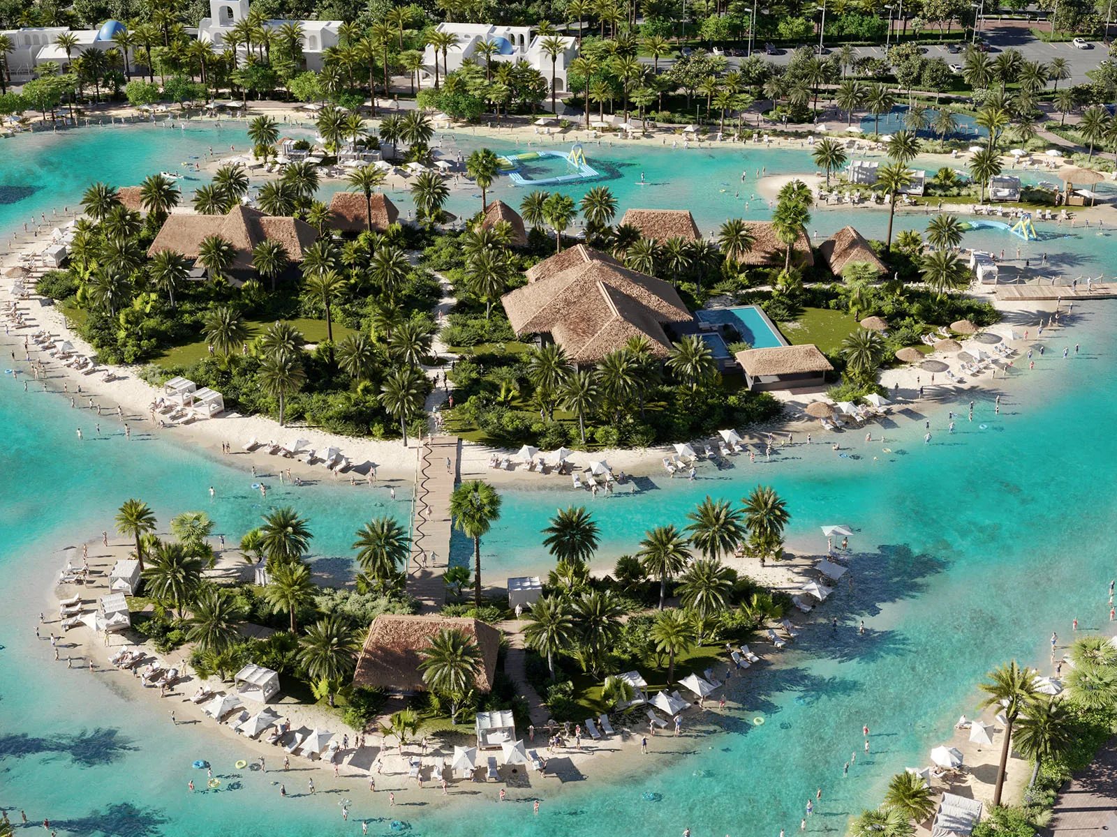 Damac Lagoons Review: A Good Investment in 2026? Island clubhouse at Damac Lagoons