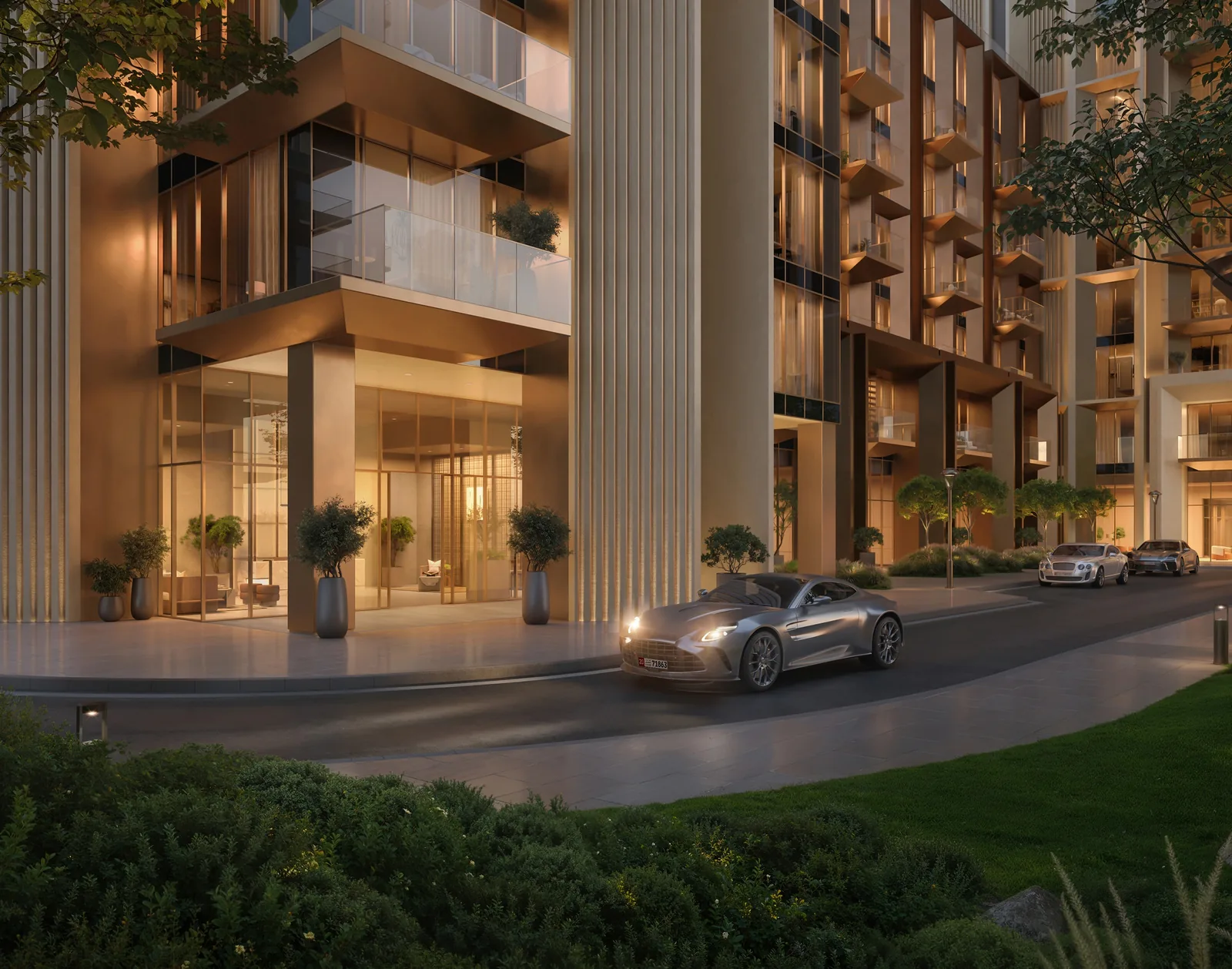 Sei Saadiyat by Aldar Review: Worth It in 2026? Sei Saadiyat tower entrance and arrival