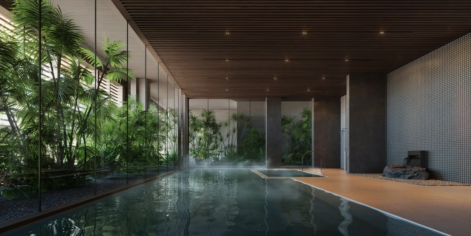 Sei Saadiyat by Aldar Review: Worth It in 2026? Hot and cold baths at Sei Saadiyat