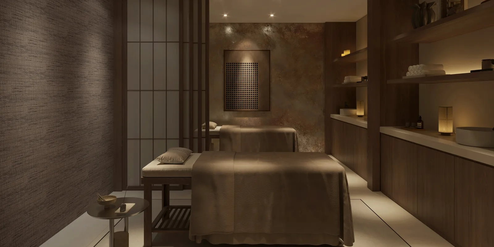 Sei Saadiyat by Aldar Review: Worth It in 2026? Spa treatment room at Sei Saadiyat