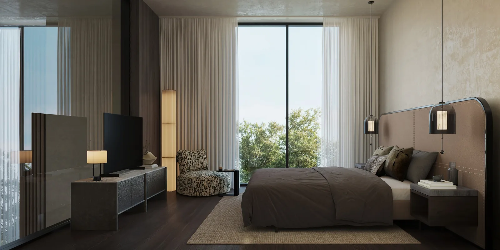 Sei Saadiyat by Aldar Review: Worth It in 2026? Kanso Loft bedroom at Sei Saadiyat